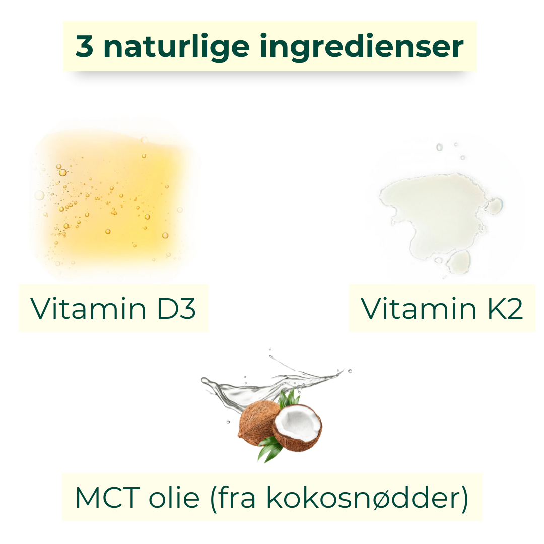 Pure D3K2 - 365 Portioner